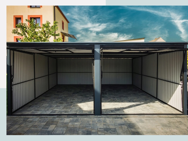 Гаражи из металлоконструкций от 622 руб. в Омск