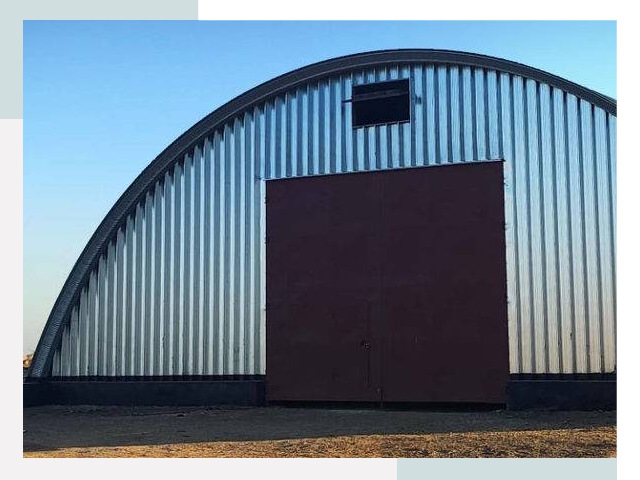 Бескаркасные ангары в Омске