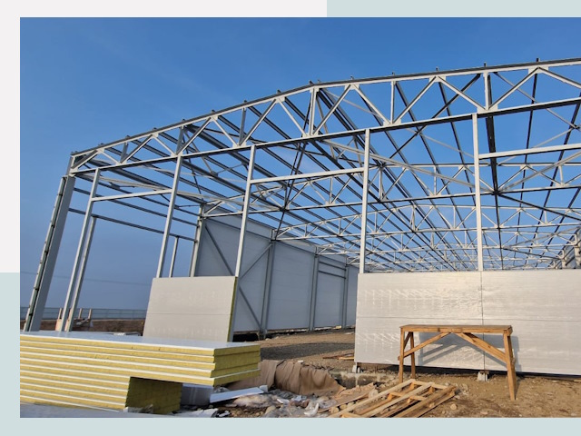 Утепленные ангары в Омск от 622 руб. за м²