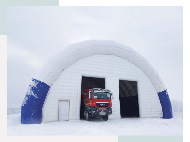 Мобильные ангары в Омске