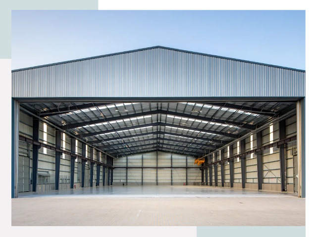 Большие ангары в Омске