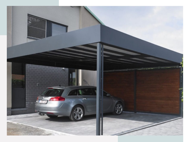 Металлические навесы в Омске