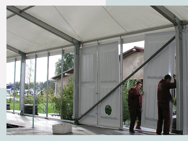 Быстро сборные шатры в Омск от 622 руб. за м²