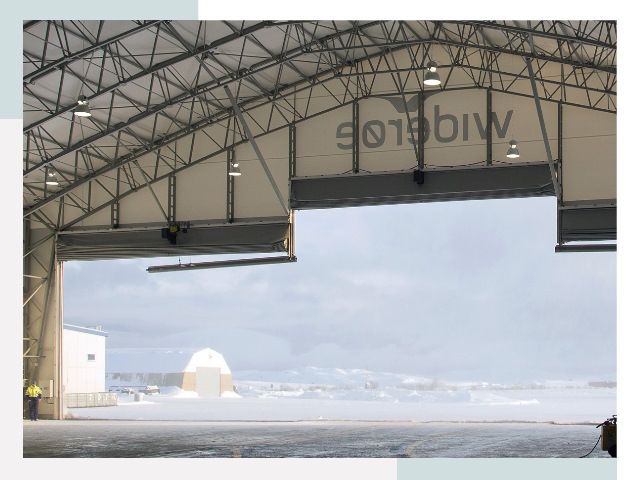 Ворота для ангаров в Омске