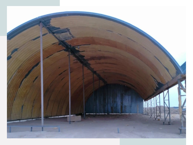 Реконструкция ангаров в Омске