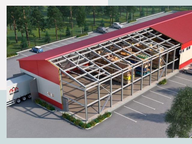 Проектирование ангаров в Омске от 622 руб.