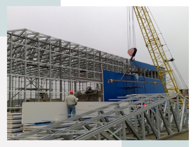 Монтаж ангаров в Омске