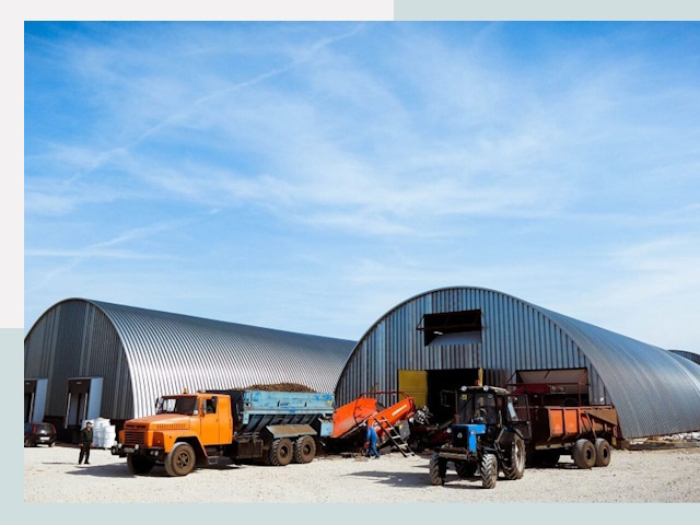 Ангары для спецтехники в Омске